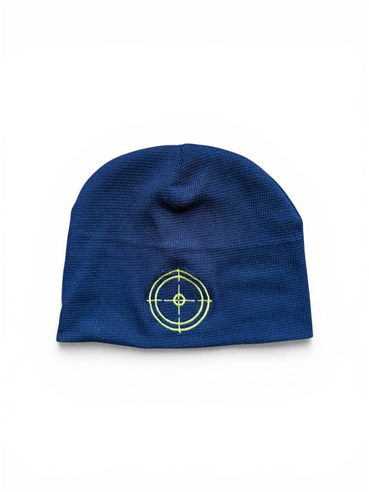 Navy blue thermal beanie