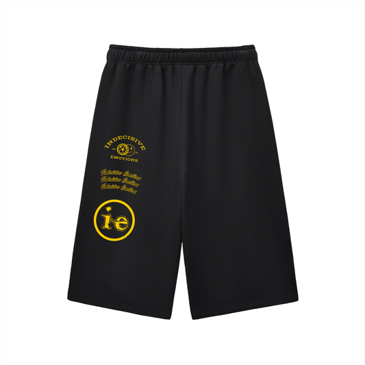 Relaxed Drawstring Three-quarter Sweatpants