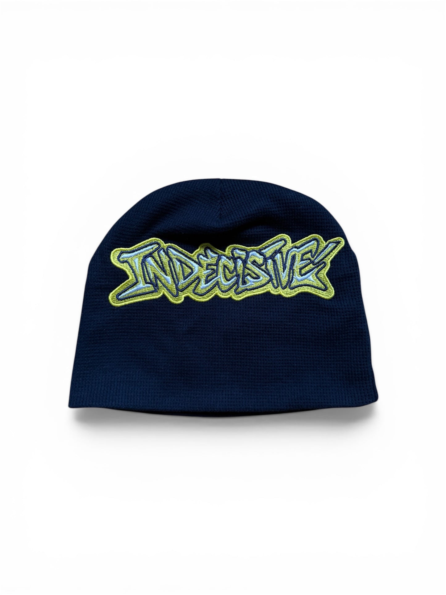 Navy blue thermal beanie