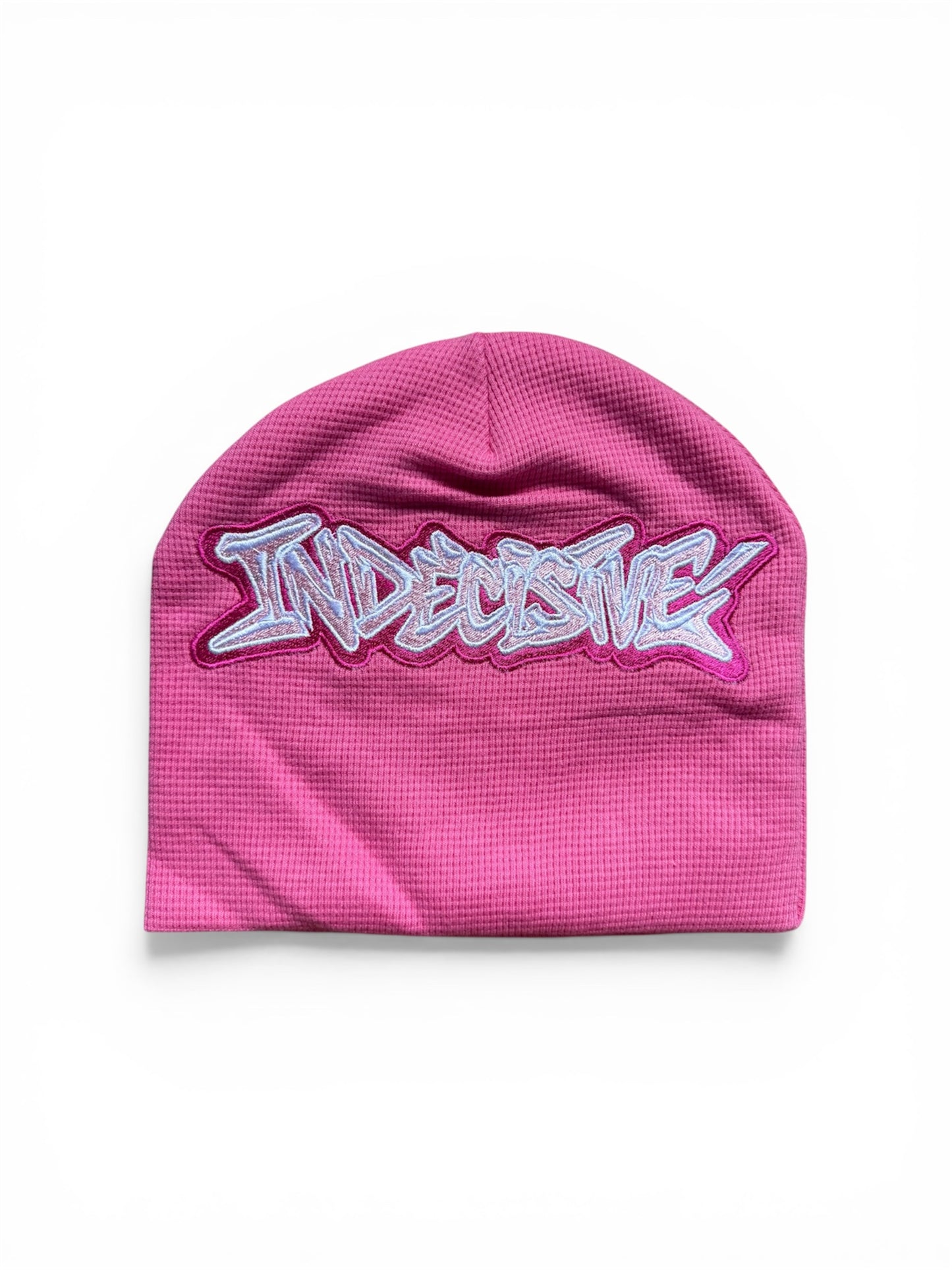 Pink thermal beanie